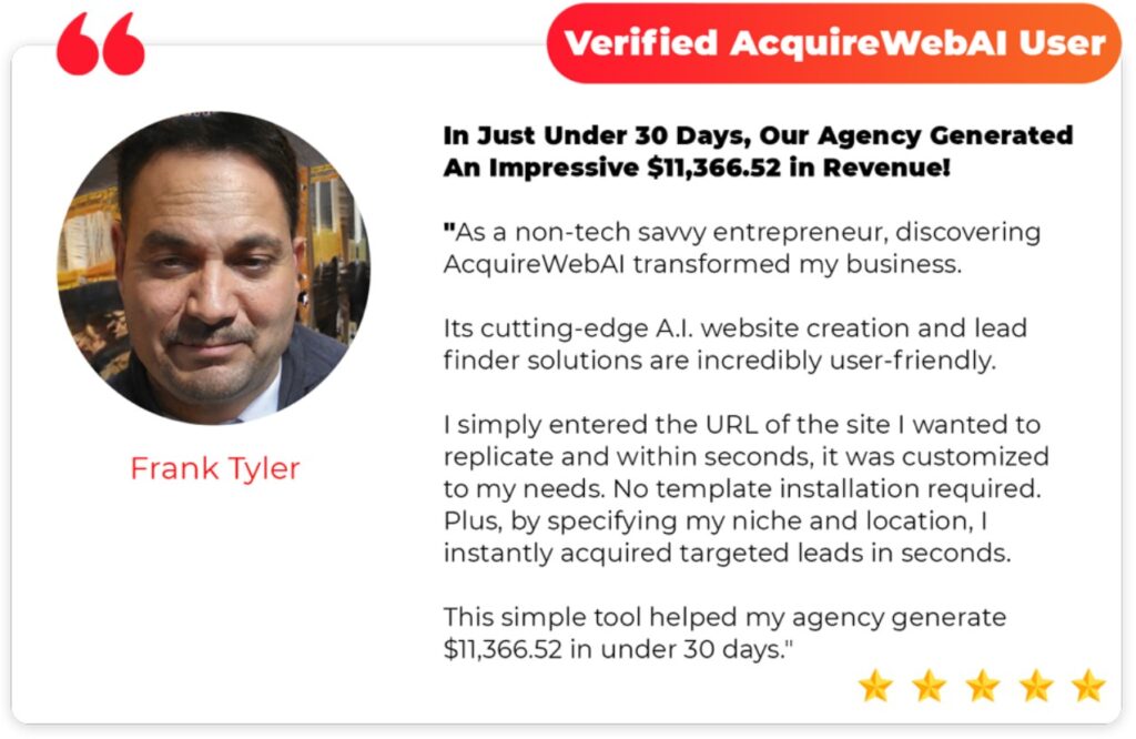 The AcquireWeb AI Research | Expert's Opinion | 100% Sincere Investigate