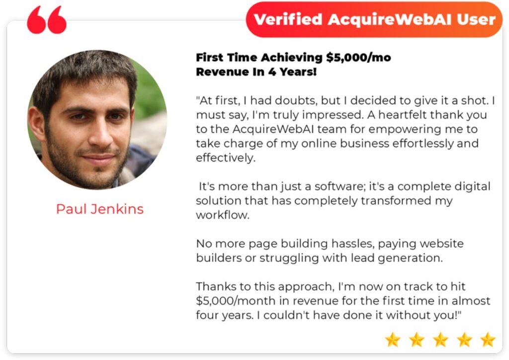 The AcquireWeb AI Research | Expert's Opinion | 100% Sincere Investigate