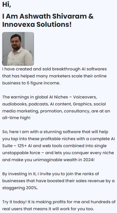 Elite AI Suite Research | Ashwath Shivaram | 100% Sincere Investigate Elite AI Suite Research | Ashwath Shivaram | 100% Sincere Investigate